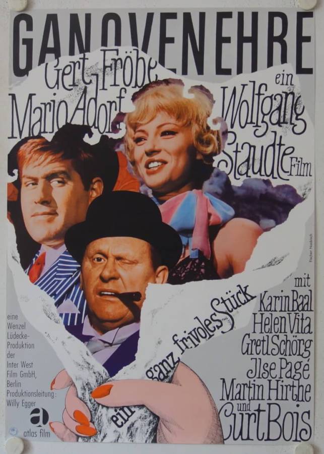 Ganovenehre originales deutsches Filmplakat
